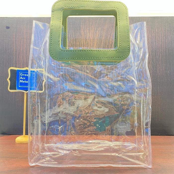 Mika Tranparant / Tas Toples Kue Kering Lebaran / Hampers Lebaran