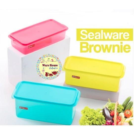 Kotak / Tempat Makan Sealware Gbu Plast Brownie Sw-200 (2000Ml) Sw-300 (3000Ml)
