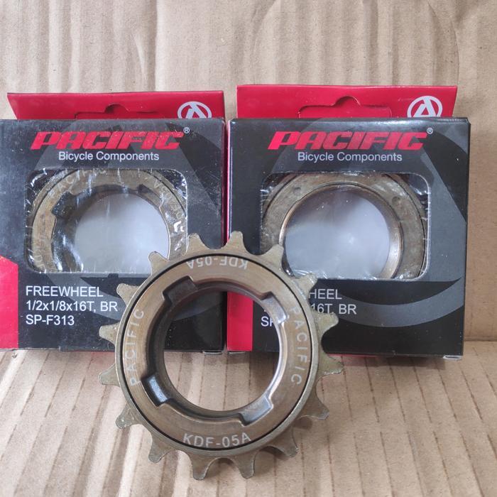 Murah Freewheel Pacifik 16t Gir Belakang Sepeda Cocok Untuk Semua Jenis Sepeda gir belakang sepeda