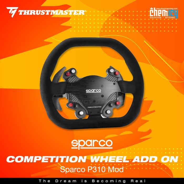 Thrustmaster Competition Gaming Racing Steering Wheel Add On Sparco P310 Mod
