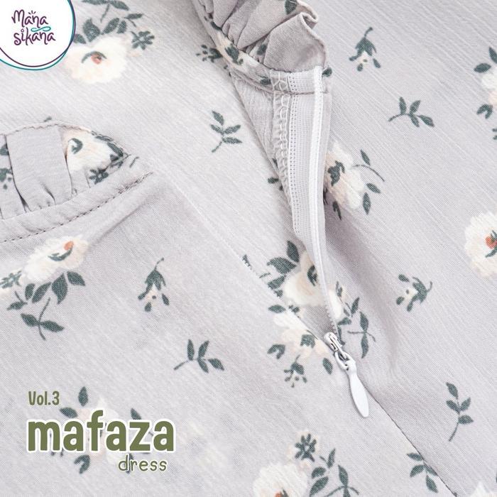 MANASIKANA MAFAZA DRESS GAMIS ANAK MOTIF BUNGA 2-12 TAHUN