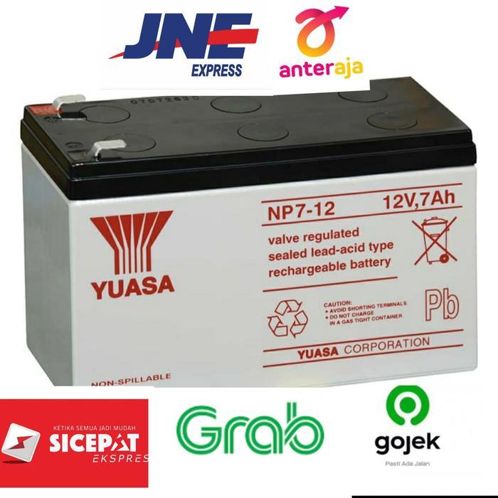 AKI UPS YUASA 12VOLT7AMPERE