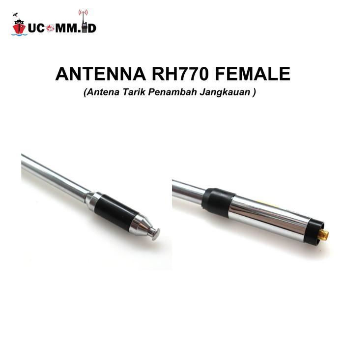 ANTENA RH 770 RH770 RH-770 FEMALE ANTENNA TARIK HT CHINA PENAMBAH JANGKAUAN