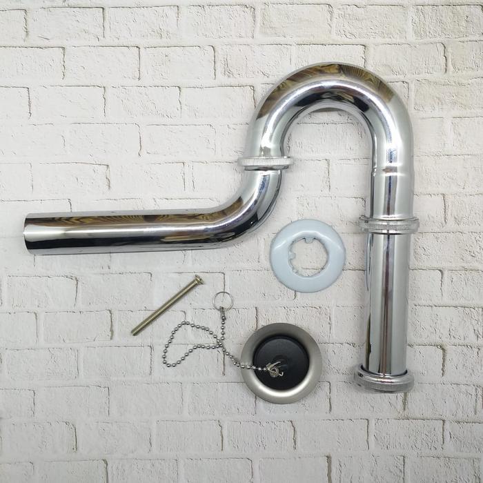 Sifon Angsa Saringan Afur Wastafel Cuci Tangan Volk Sa-01