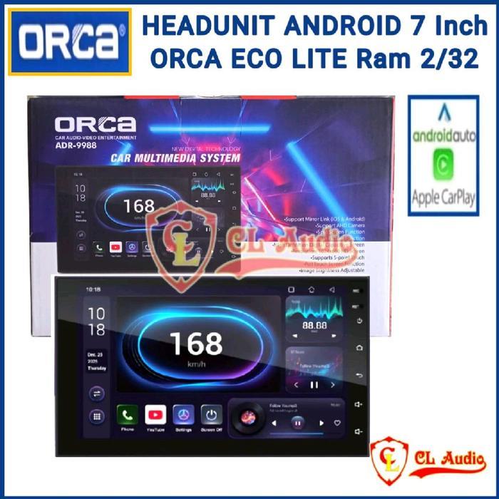 Head Unit Android Orca 7 Inch Adr-9988 Eco Lite