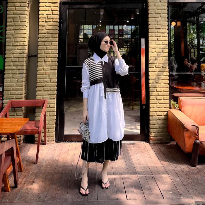 Ini Murah Fash - 1546 Tunik Wanita Berbahan Bahan Halus