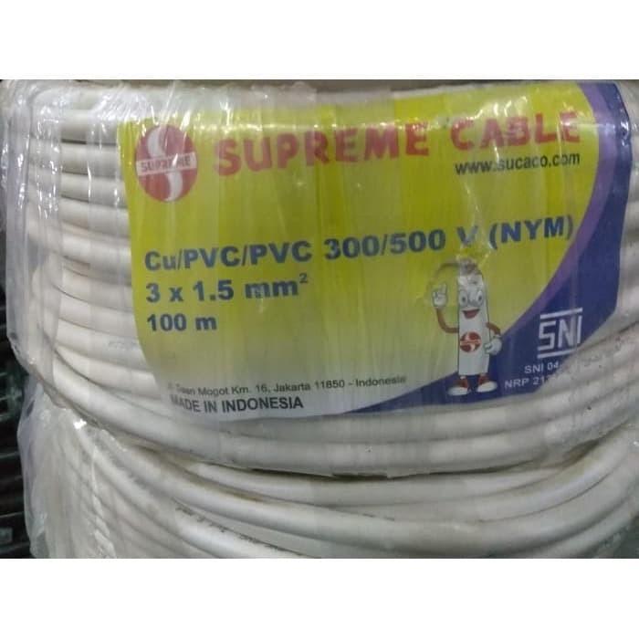 Kabel NYM 3x1,5 3x1.5 Supreme (Meteran) NYM 3x1,5mm 3x1.5mm Supreme