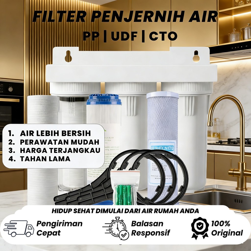Filter Air Sumur / Filter Air Keruh /Paket Filter Air - DER DOLY