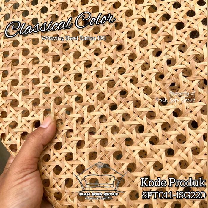 Anyaman Rotan Sintetis Lembaran Promo