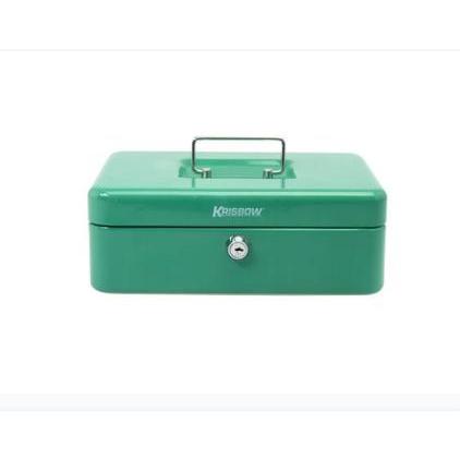 Cash Box - Deposit Box - Safety Box 10 Inch - 25 Cm Krisbow