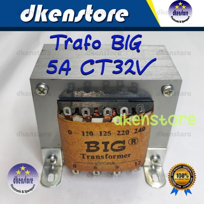 Trafo Big 5A Ct32V Murni 5Ampere Ct 32Volt