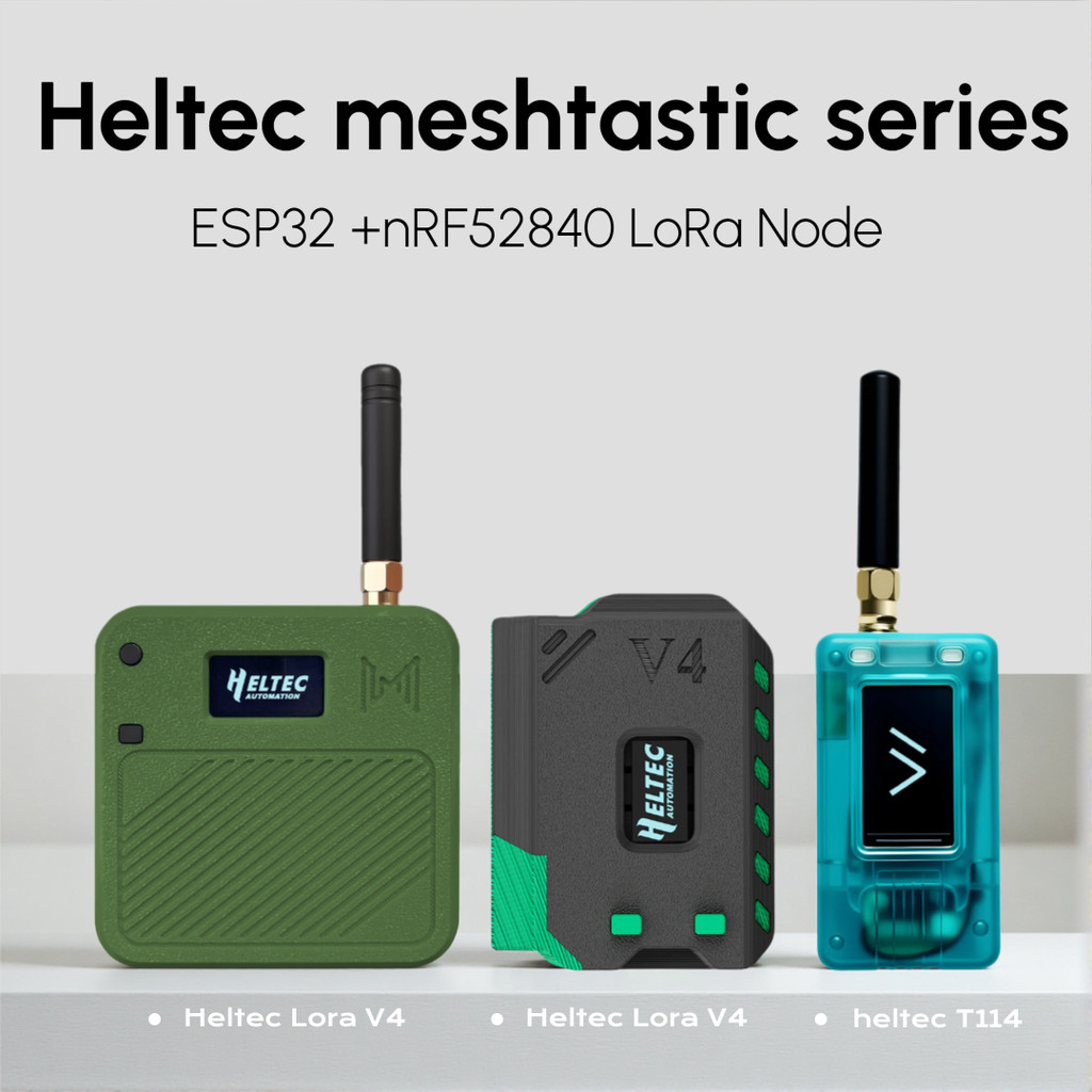 Heltec LoRa 32 V4 V3 T114 Kit Meshtastic Series ESP32 nRF52840 LoRa Dev-board Tracker with SX1262