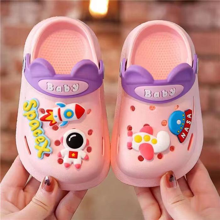 Homyped - IMPORT Kakimanis B220 Sandal Anak Kekinian Fashion Sendal Baim Lucu Anak Cewek Cowok Bahan