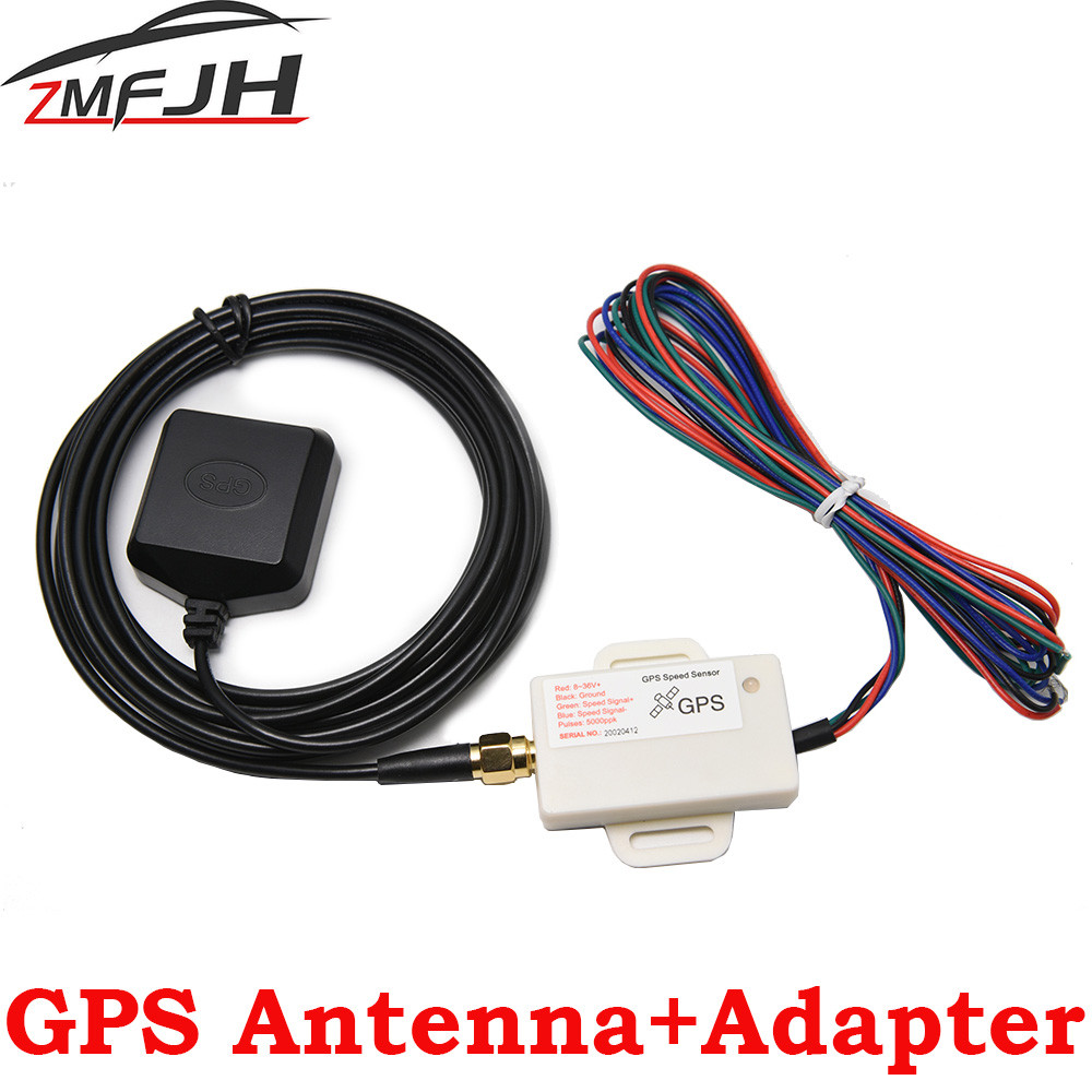 Terbaik AD Universal GPS Speed Sender Speedometer Sensor Adapter for Car Truck Boat GPS Speedometer 