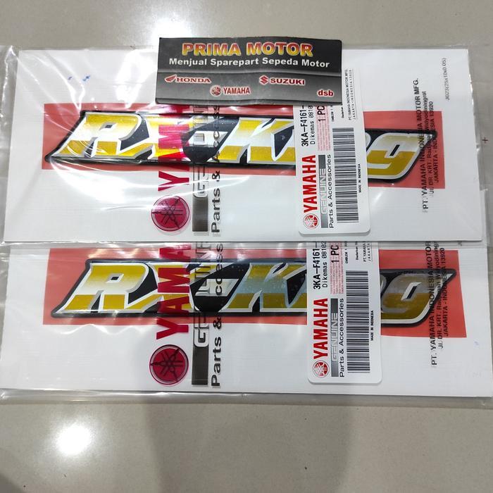 Emblem Tangki Rx King 2006 Hijau Emblem Dop Aki 2006 Hijau Rx King Ori