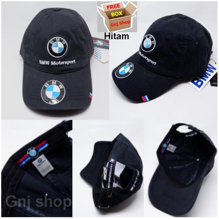 Topi baseball golf new bmw motorsport bordir import full tag unisex free box