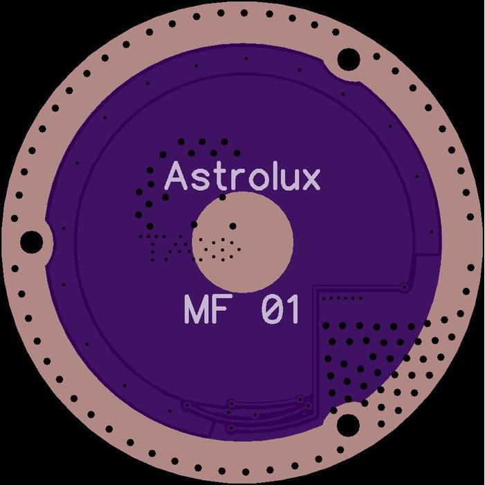 DIY SPARE MCPCB WITH 18X NICHIA 219C FOR ASTROLUX MF01
