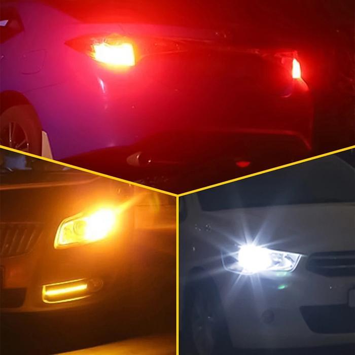 10X LED 3157 P27-7W T25 LED CANBUS