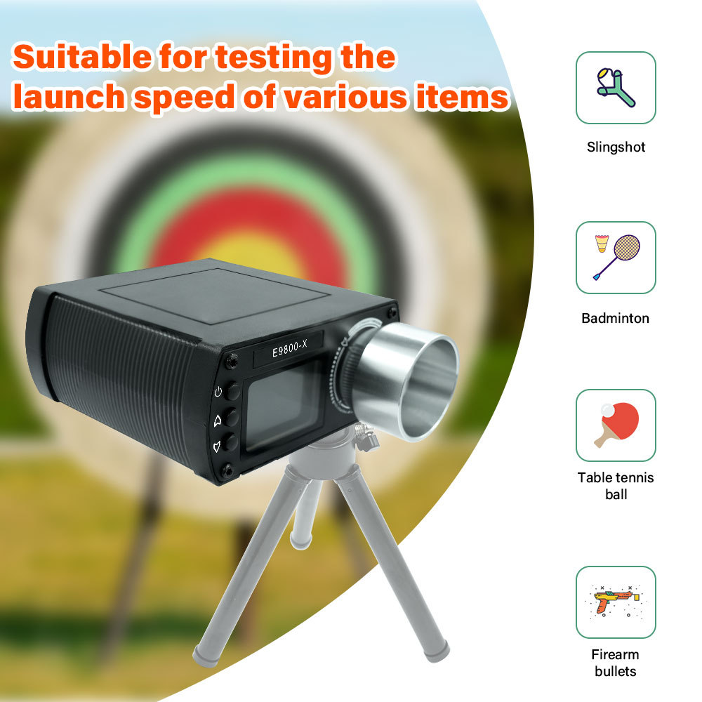 Best  E9800-X Bullet Firing Speed Chronograph Shooting Measuring Instruments Chronograph for Shootin