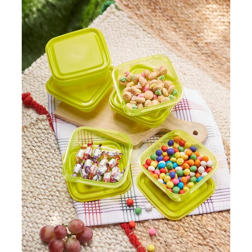 Voxy S Storage Set of 6 Green Lime