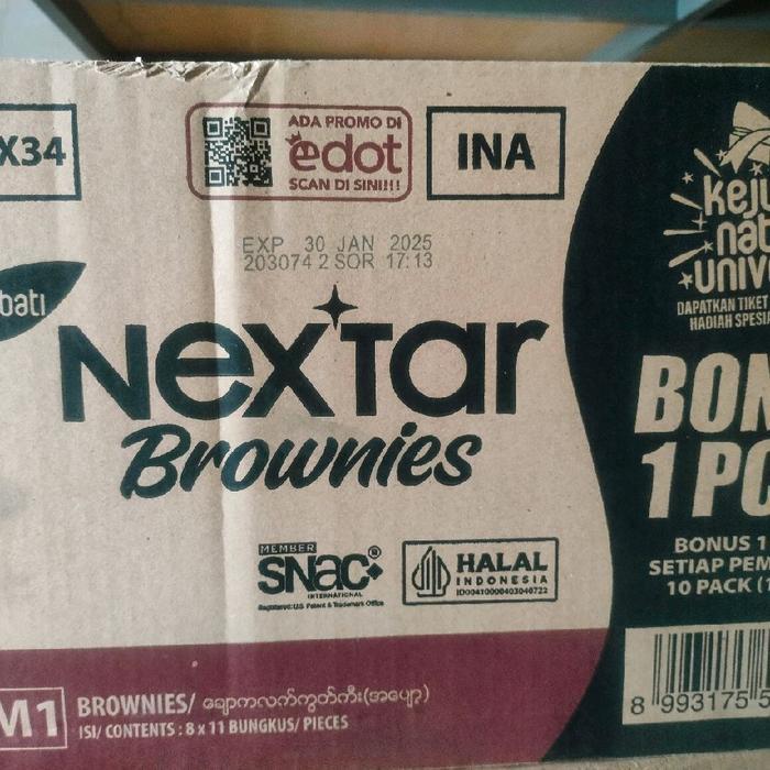 Nabati 1 Dus (80pcs), Nextar kemasan baru 1 Dus