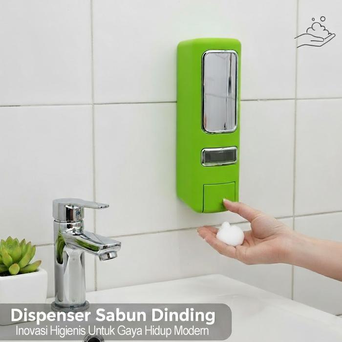 Tempat Sabun Cair 450ML New Model Liquid Soap Dispenser ABS Plastik ABS Berwarna Elegan Hemat Tempat