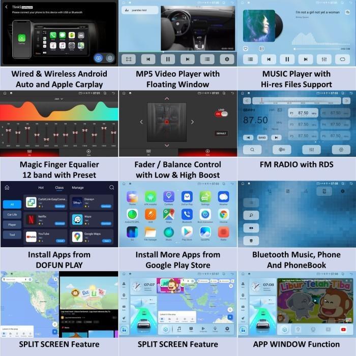 Jaminan Termurah Paket Headunit Android 10 Inch + Frame + Soket Pnp Toyota Sigra 2016 Topway T100