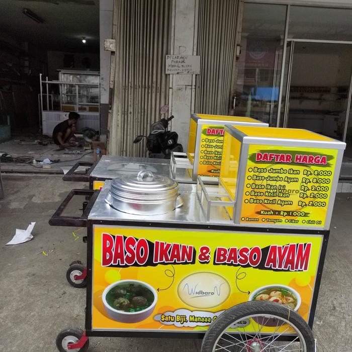 gerobak pentol bakso ikan cilok kuah