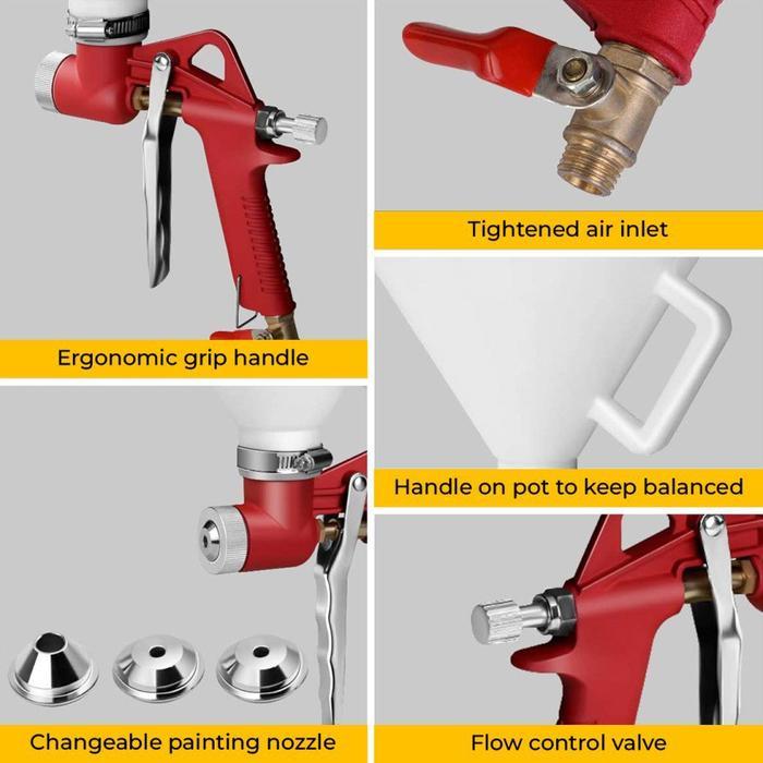 SPRAY GUN ALAT BANTU CAT DINDING TEKSTUR ALAT SEMPROT CAT TEKSTUR