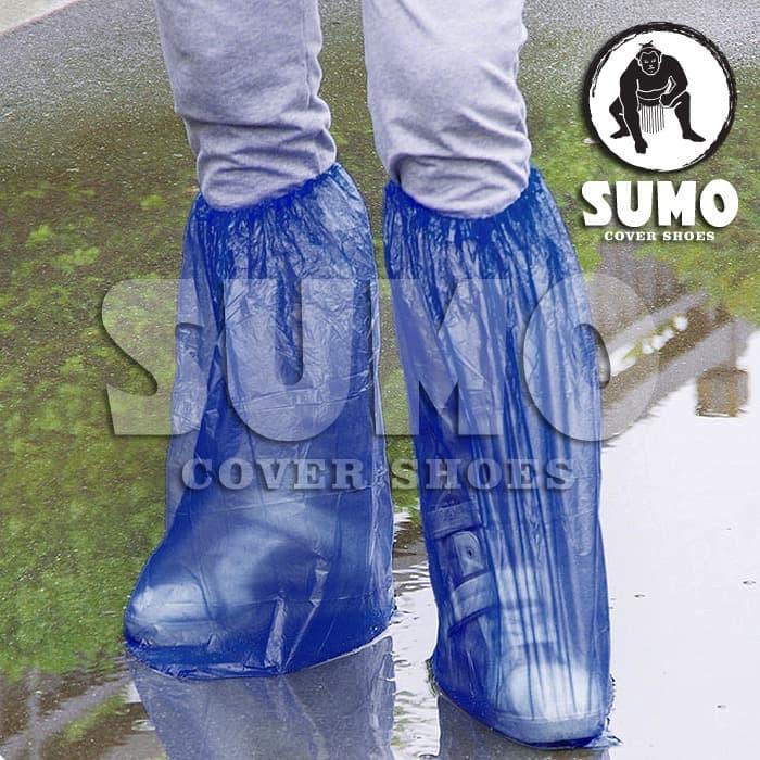 Jas Hujan Sepatu - Jas Hujan Plastik Sepatu Sumo - Cover Sepatu
