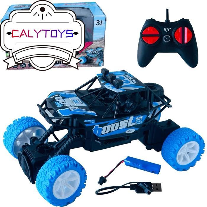 Playgro Omocha - Mobil Remote Control Rc Climbing Boost Monster Cross Anak Car Kado Toys Bergerak
