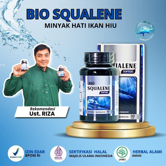 Bio Squalene Softgel Paket Penyubur Suami Istri Promil bpom halal