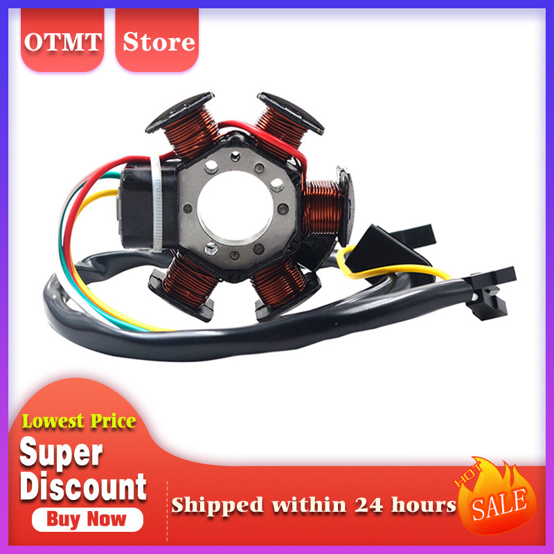 Motorcycle Generator Stator Coil For Aprilia RS50 RX50 MX50 YAMAHA TZR50 DT50R AM6 For Peugeot XP6 X