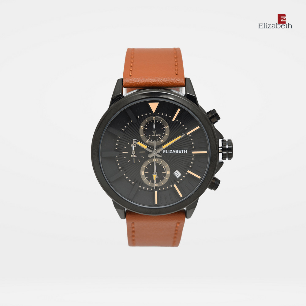 Elizabeth - Jam Tangan Pria | Leather Strap 2208-0110