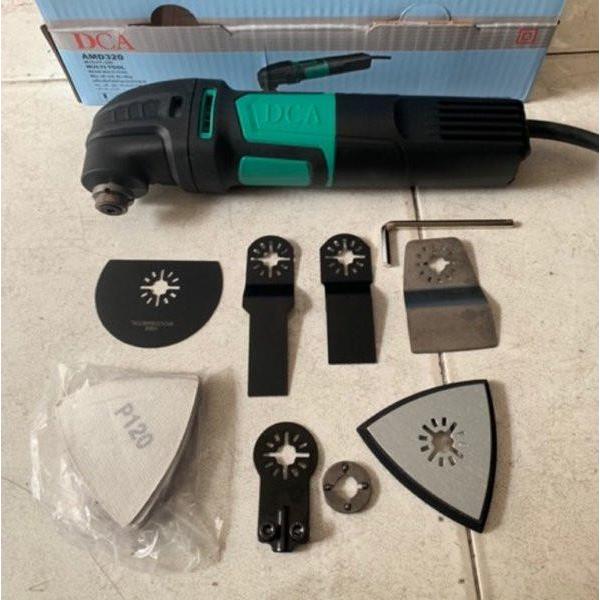 DCA AMD 320 MESIN MULTI CUTTER OSKILASI / MULTI TOOL AMD320