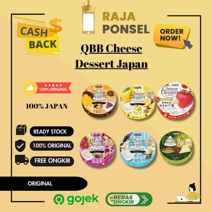 QBB CHEESE DESSERT ORIGINAL JAPAN SNACK KEJU 6P ORIGINAL JAPAN