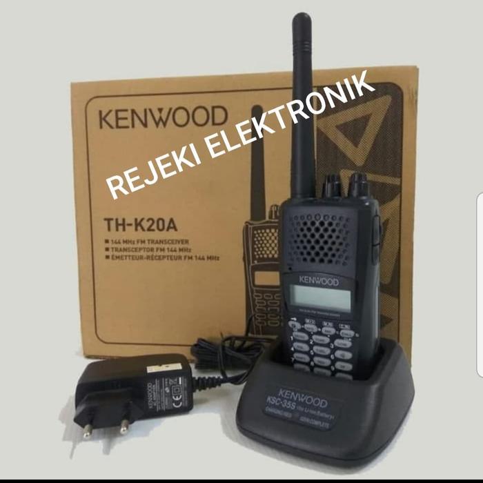 HT KENWOOD TH K20A VHF GARANSI RESMI KENWOOD THK20A VHF WALKIE TALKIE