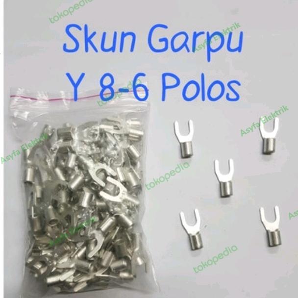 Murah skun y / skun garpu 10mm polos / y 8-6 (100pcs)