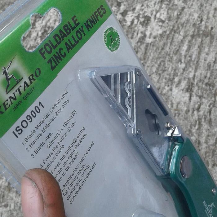 Pisau Cutter Lipat Kentaro 6 Inch Piso Kater Besar Lipat Kentaro