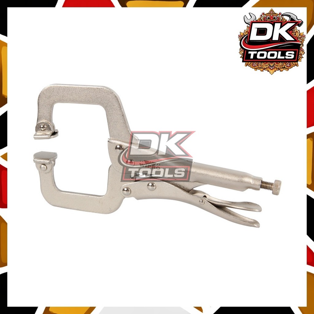 Wipro Tang Buaya Model Catok 11" - Tang Buaya Klem C - Tang Jepit Model Catok Klem C Ukuran 11"