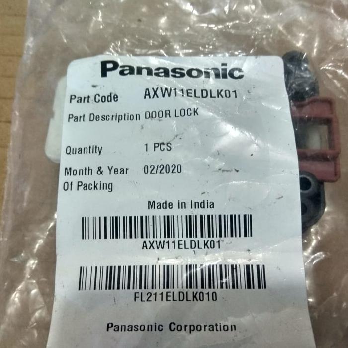 Door lock Mesin cuci Panasonic Front Loading
