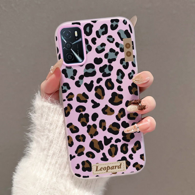 Casing Hp Untuk OPPO A16 OPPO A16s OPPO A54s Case Casing Pola Spotted Cinta Cesing HP Kasing Jelly p