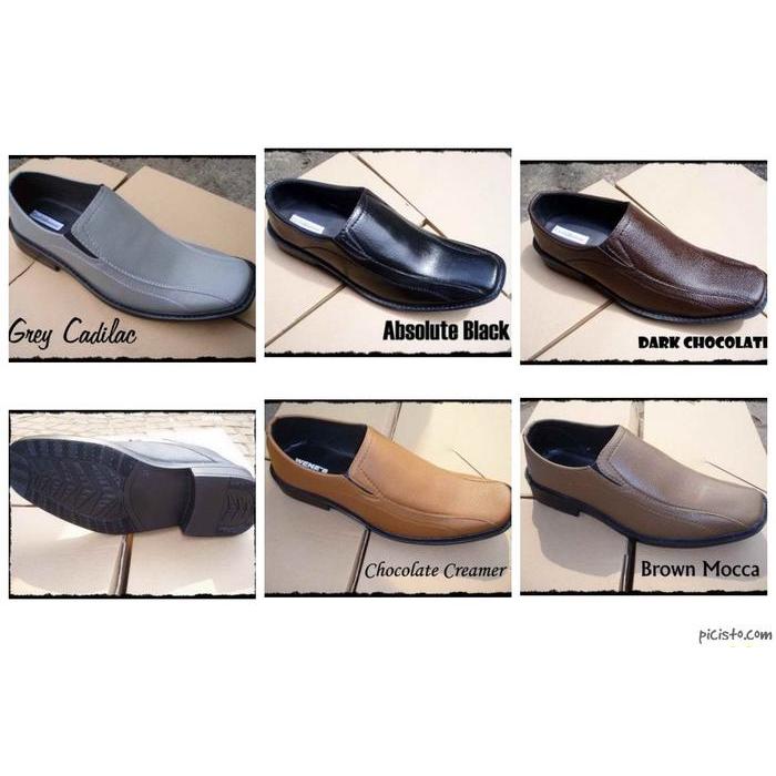 Aerostreet - Sepatu Kerja / Kantor Pantofel Pria Formal Size 44 45 46