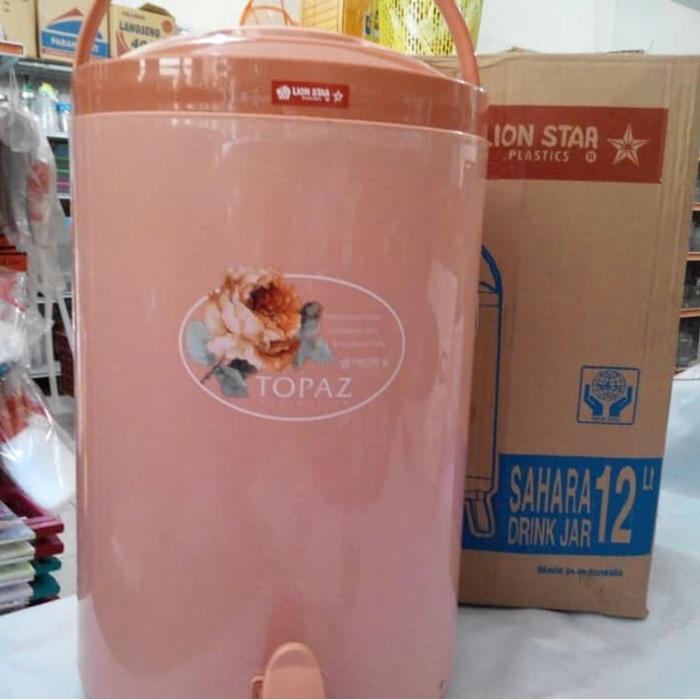 TERMOS DISPENSER SAHARA 12 LITER SAHARA DRINK JAR LION STAR