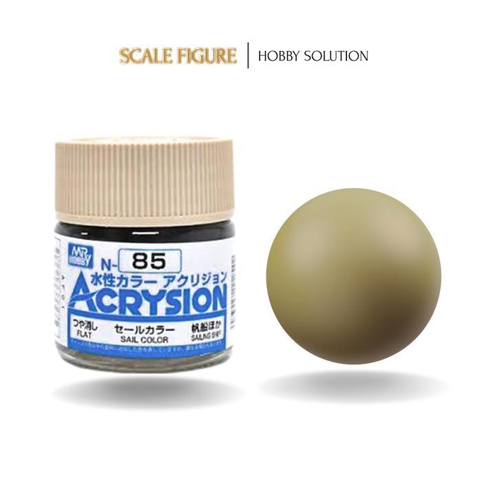 N085 Sail Color Flat Acrysion Water Based Acrylic Paint Mr Hobby