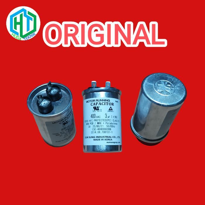 TERMURAH Running kapasitor ORIGINAL kulkas LG