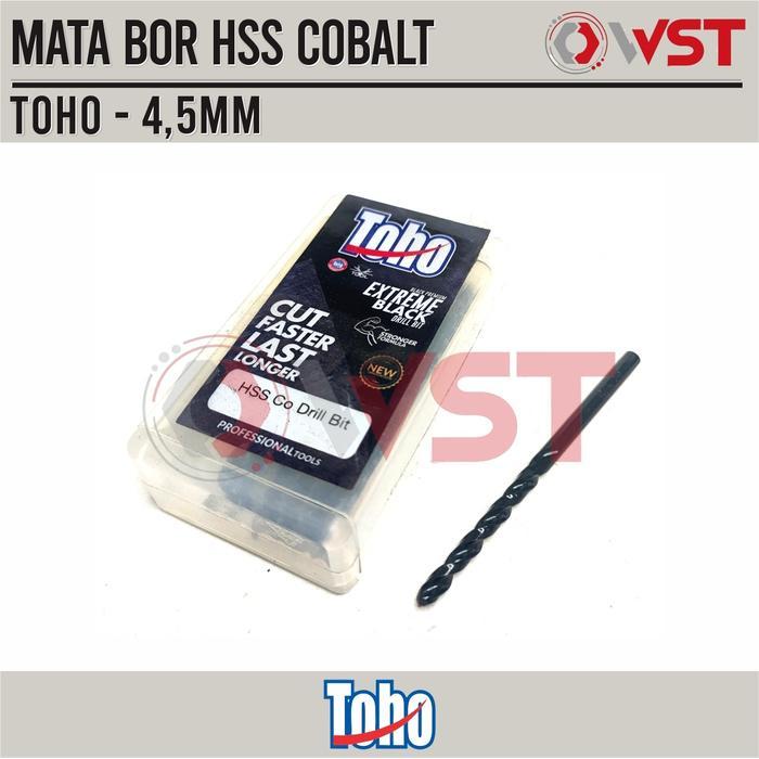 TOHO Mata Bor Stainless 4.5mm / Mata Bor Besi / Mata Bor HSS COBALT