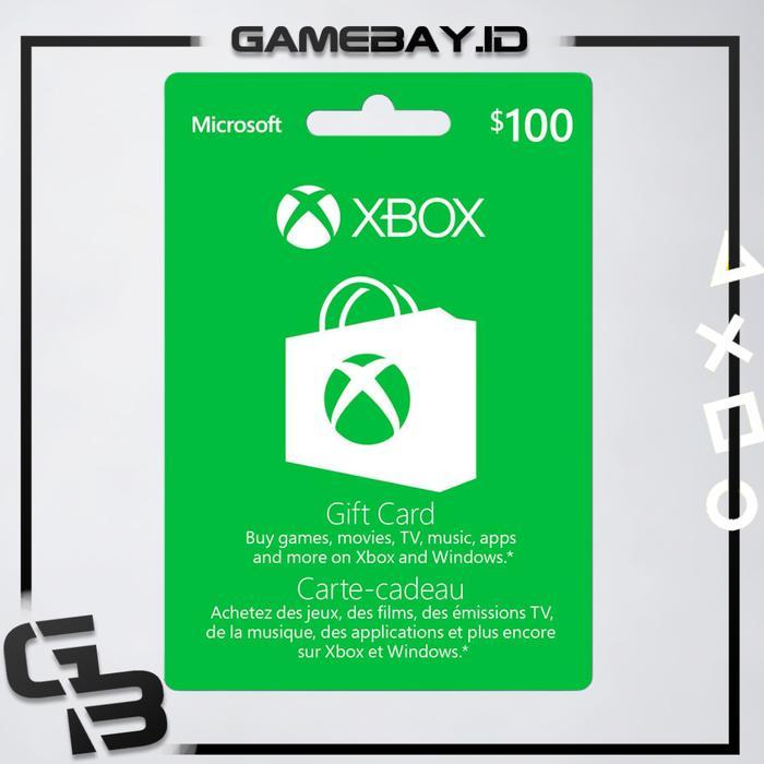 XBOX GIFT CARD $100 / 100 USD / AMERIKA / REGION USA