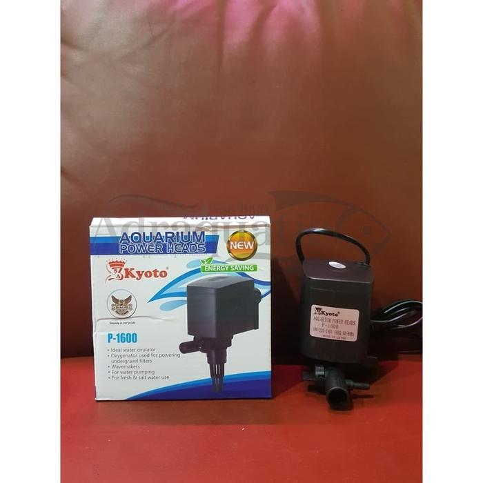 Terlaris Kyoto P-1600 Aquarium Power Heads Pompa Air Celup Filter Aquarium