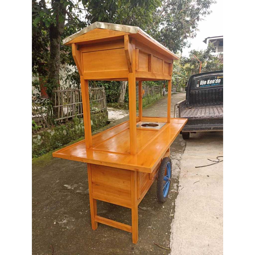 Gerobak Angkringan Plus Roda